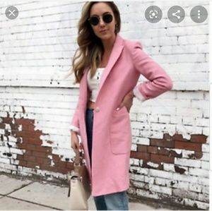 Brand new authentic Zara pink jacket size XS